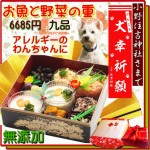 犬用おせち「お魚と野菜の重」6685円（税込）