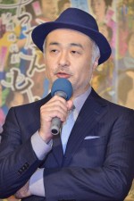 松尾スズキ、NHK木曜時代劇『ちかえもん』記者会見にて
