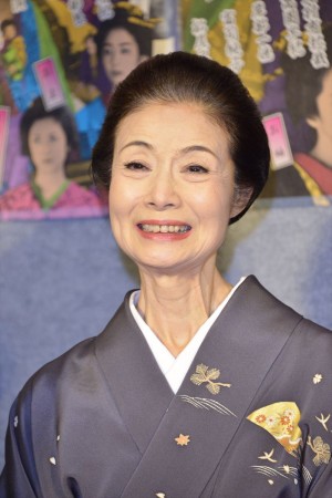 富司純子、NHK木曜時代劇『ちかえもん』記者会見にて