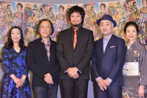 NHK木曜時代劇『ちかえもん』記者会見の様子