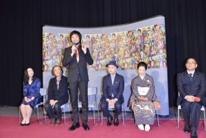 NHK木曜時代劇『ちかえもん』記者会見の様子