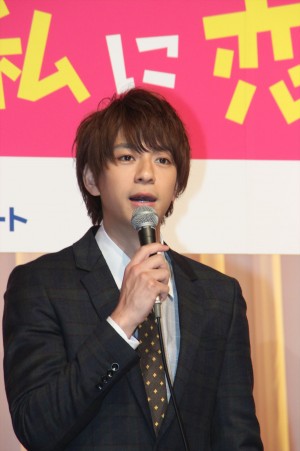 『ダメな私に恋してください』制作発表会に登場した三浦翔平