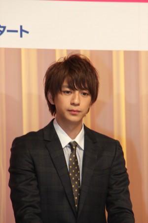 『ダメな私に恋してください』制作発表会に登場した三浦翔平