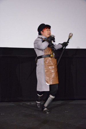 山里亮太、『手裏剣戦隊ニンニンジャーVSトッキュウジャー』完成披露イベントにて