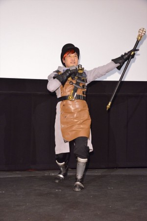 山里亮太、『手裏剣戦隊ニンニンジャーVSトッキュウジャー』完成披露イベントにて