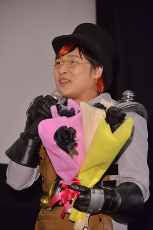 山里亮太、『手裏剣戦隊ニンニンジャーVSトッキュウジャー』完成披露イベントにて