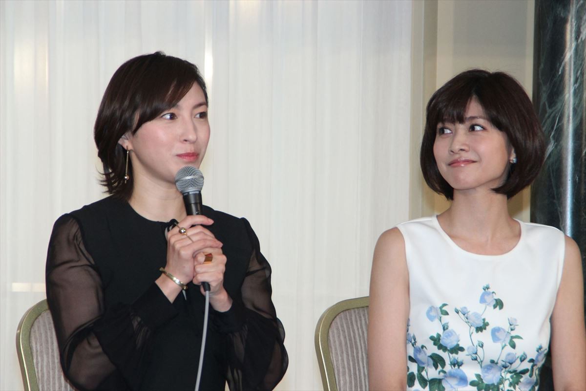 内田有紀、広末涼子と「言葉以上に触れ合っている」お互いイメージ通り