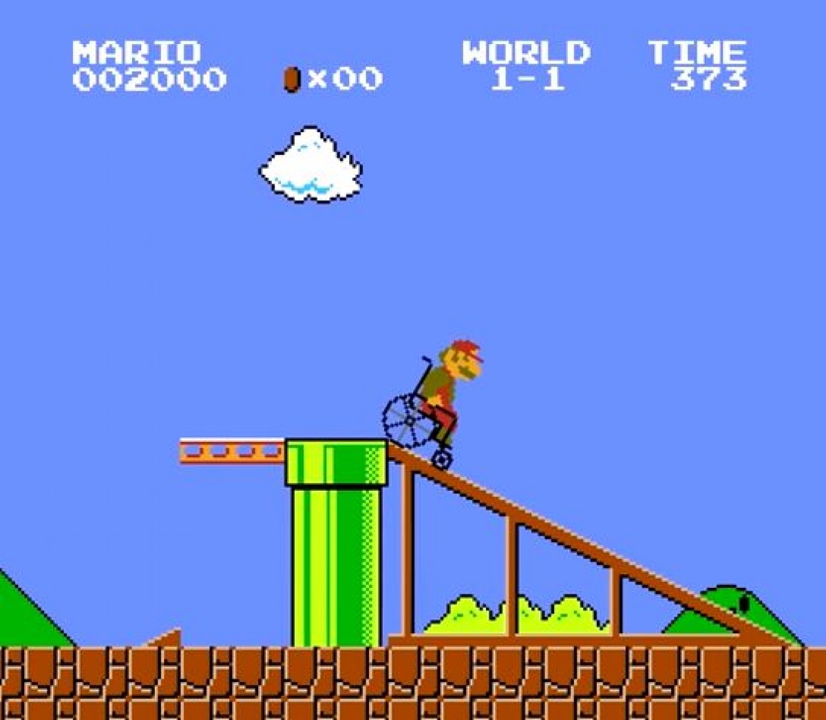 マリオが車椅子生活になってしまったら…バリアフリーを訴える動画が話題