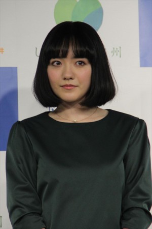 WEBドラマ制作発表会見に登壇した小島藤子