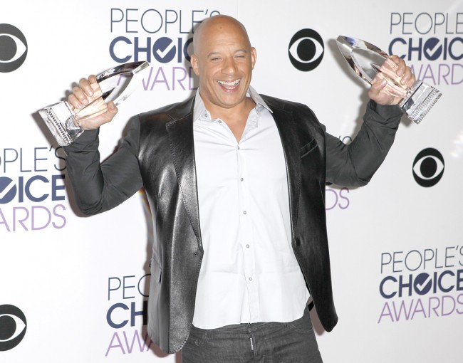 ヴィン・ディーゼル、Vin Diesel「ピープルズ・チョイス・アワード2016」20160106　People’s Choice Awards 2016