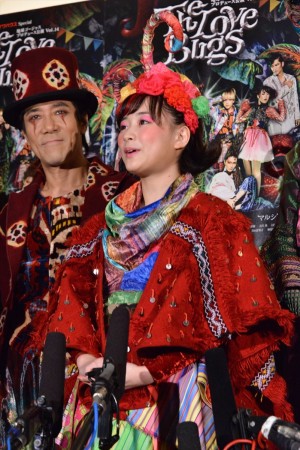大原櫻子、舞台『The Love Bugs』囲み取材にて