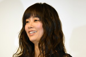 水川あさみ、『わたしを離さないで』舞台挨拶に出席