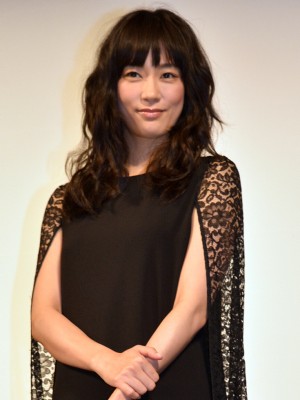 水川あさみ、『わたしを離さないで』舞台挨拶に出席