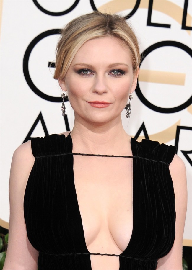 第73回ゴールデン・グローブ賞、Golden Globe Awards 2016、20160110　キルステン・ダンスト、Kirsten Dunst