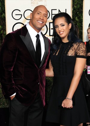 ドウェイン・ジョンソン＆愛娘