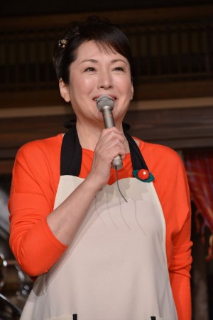 松坂慶子、『恋の三陸 列車コンで行こう！』取材会にて