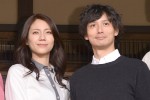 『恋の三陸 列車コンで行こう！』取材会に登壇した松下奈緒と安藤政信