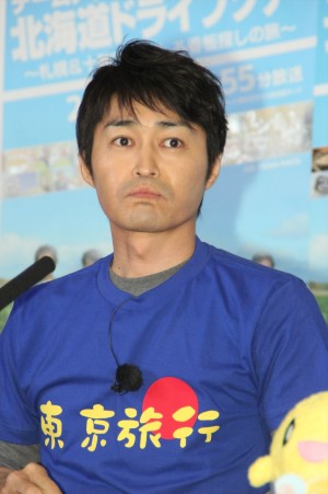 『ハナタレナックス』全国放送第2弾記念“サプライス記者会見”に登場した安田顕