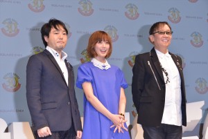 「ドラゴンクエスト 30周年プロジェクト発表会」に登場した本田翼