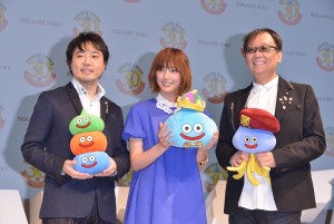 「ドラゴンクエスト 30周年プロジェクト発表会」に登場した本田翼