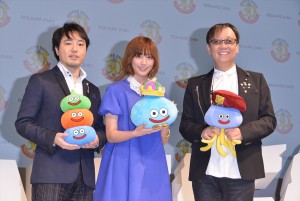 「ドラゴンクエスト 30周年プロジェクト発表会」に登場した本田翼