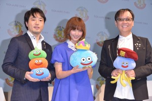 「ドラゴンクエスト 30周年プロジェクト発表会」に登場した本田翼