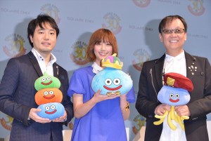 「ドラゴンクエスト 30周年プロジェクト発表会」に登場した本田翼