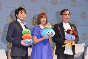 「ドラゴンクエスト 30周年プロジェクト発表会」に登場した本田翼