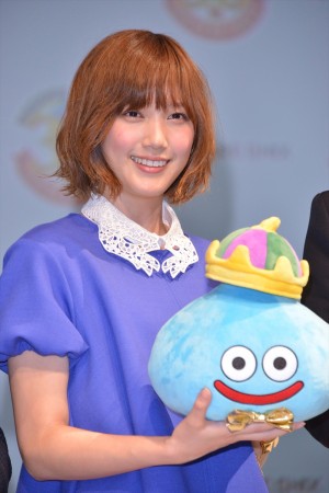 「ドラゴンクエスト 30周年プロジェクト発表会」に登場した本田翼