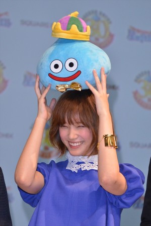 「ドラゴンクエスト 30周年プロジェクト発表会」に登場した本田翼