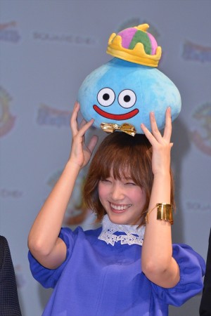 「ドラゴンクエスト 30周年プロジェクト発表会」に登場した本田翼