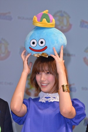 「ドラゴンクエスト 30周年プロジェクト発表会」に登場した本田翼