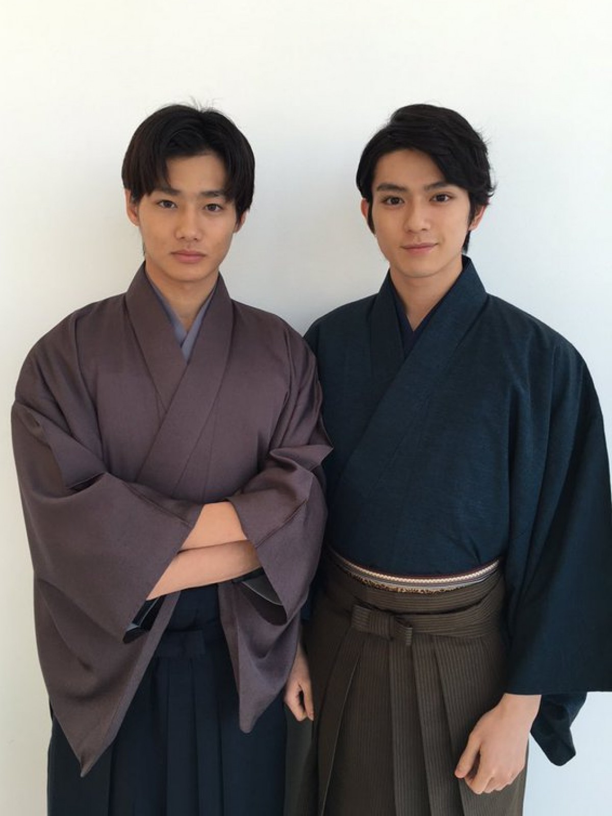 野村周平＆真剣佑『ちはやふる』役衣装での2ショット