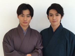 野村周平＆真剣佑『ちはやふる』役衣装での2ショット