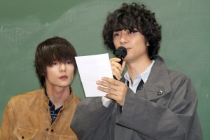 窪田正孝、斎藤工、『臨床犯罪学者　火村英生の推理』先行特別試写会の様子