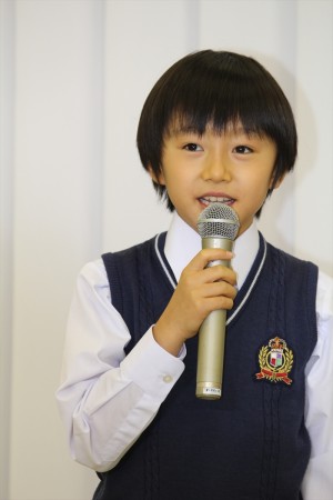 『悪党たちは千里を走る』記者発表会に登壇した大西利空