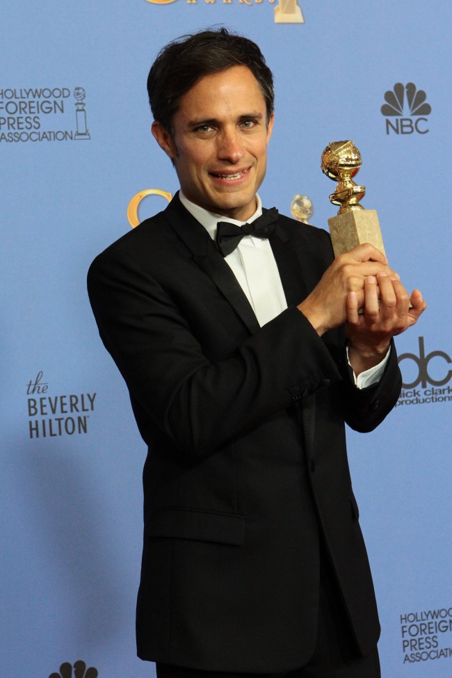 第73回ゴールデン・グローブ賞、Golden Globe Awards 2016、20160110、ガエル・ガルシア・ベルナル、Gael Garcia Bernal