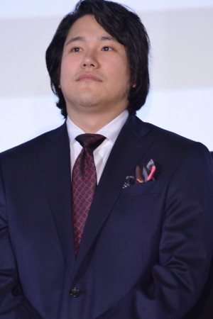 映画『の・ようなもの のようなもの』初日舞台挨拶に登壇した松山ケンイチ