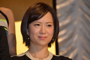 和久井映見、ドラマ『お義父さんと呼ばせて』制作発表にて