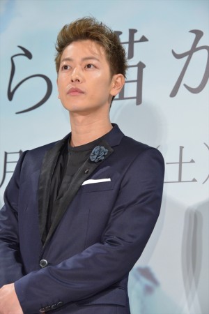 『世界から猫が消えたなら』完成報告会見に出席した佐藤健