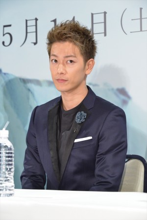 『世界から猫が消えたなら』完成報告会見に出席した佐藤健