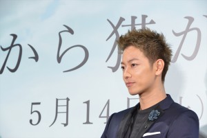 『世界から猫が消えたなら』完成報告会見に出席した佐藤健