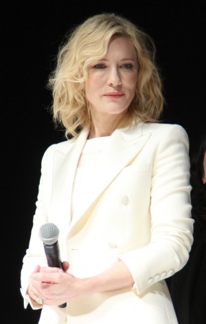 イベント「運命を、変えよう。～SK‐ll CHANGE DESTINY FORUM」に登場したケイト・ブランシェット