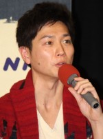 青山草太、『インディゴの恋人』試写会にて