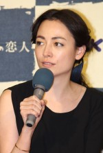 美波、『インディゴの恋人』試写会にて