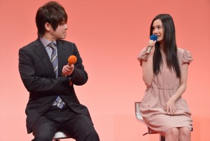 『聖戦ケルベロス 竜刻のファタリテ』製作発表会見の様子