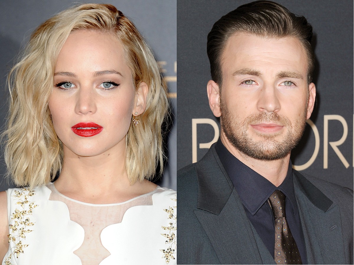 クリス・エヴァンス&ジェニファー・ローレンスが交際?