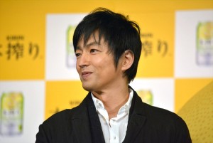大沢たかお、「キリン 本搾りチューハイ」新CM発表会にて
