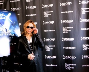 サンダンス映画祭に参加したX JAPANのYOSHIKI