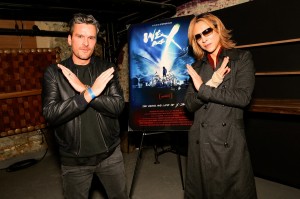 サンダンス映画祭に参加したX JAPANのYOSHIKI